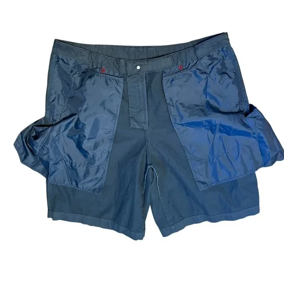 SCOTTeVEST TEC Shorts Men's  Tag 42 (Actual‎ 40) Blue Travel Utility 8 Pocket - Picture 4 of 9